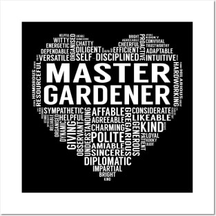 Master Gardener Heart Posters and Art